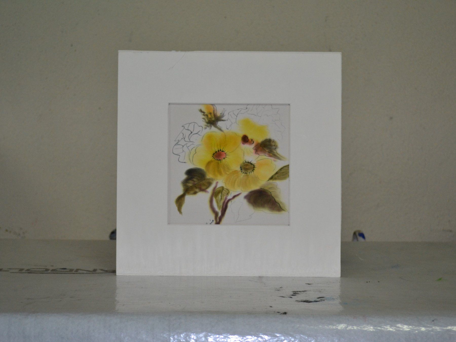 Foto & Immagini: 30x30 Aquarell-Seide – Nuovo (secondo la descrizione) da Wolfhalden venduto da Zinauktion