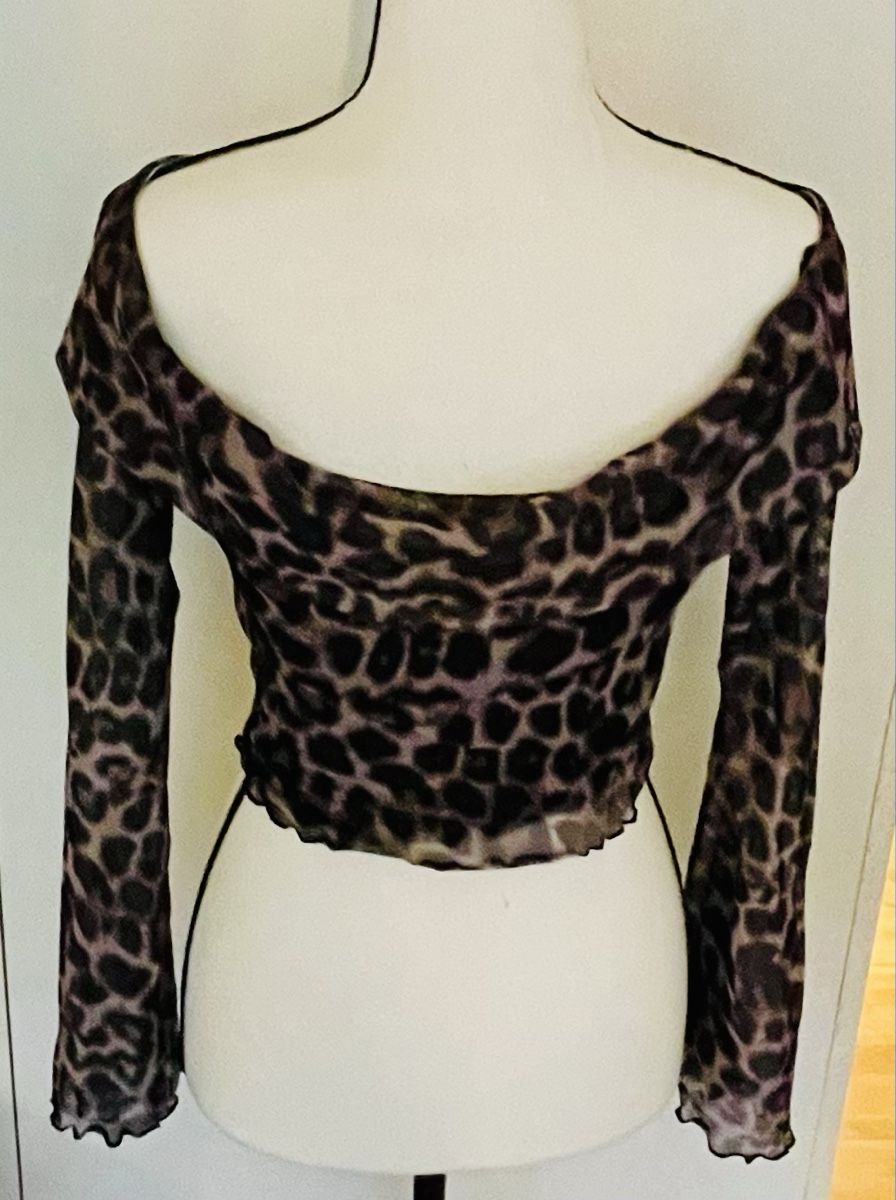 Tops: Leopardenmuster Top, Grösse S, Neu! – Neu (gemäss Beschreibung) aus Gränichen von RetoLexi 4