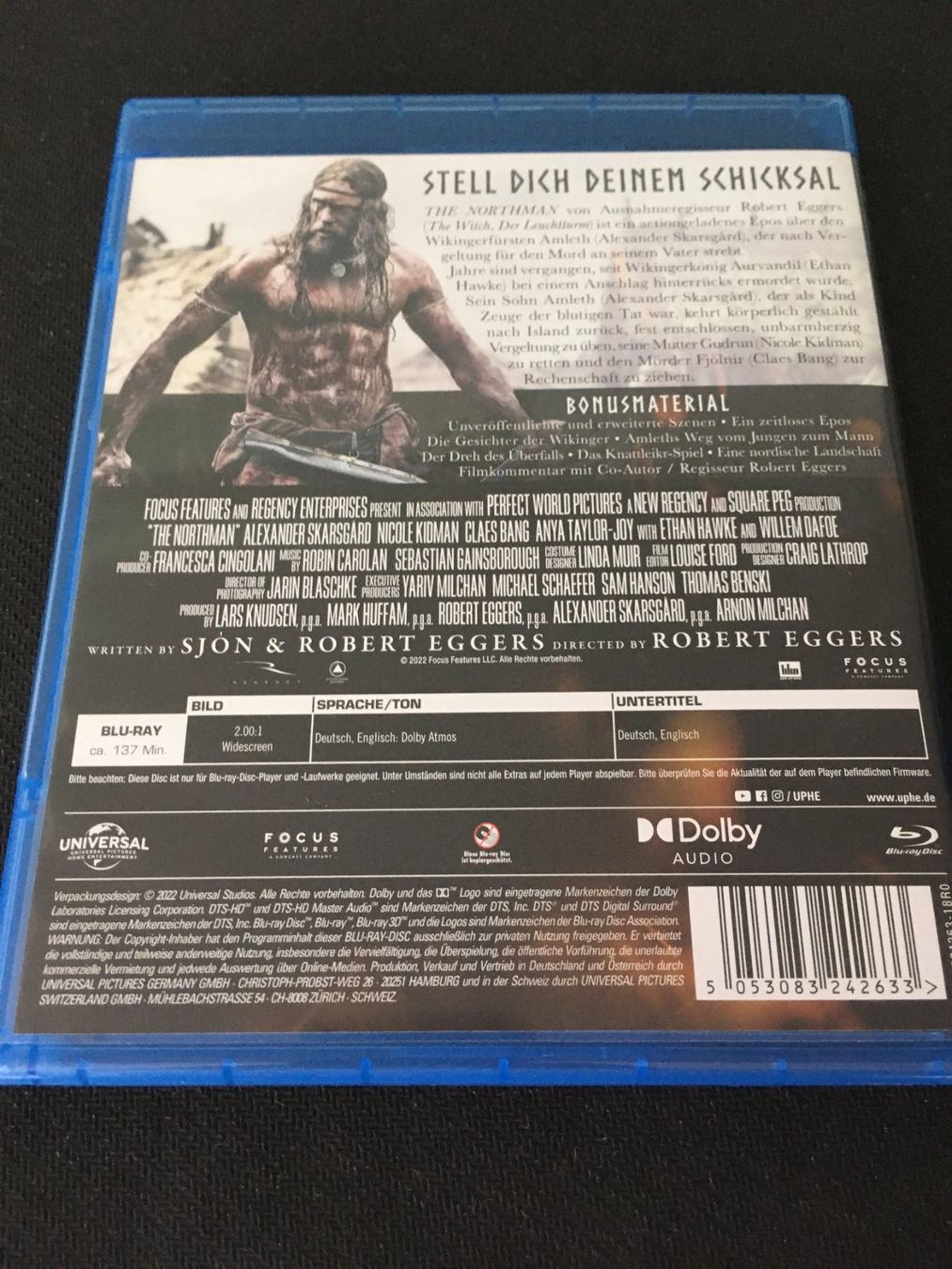 Tutti i DVDs: The Northman [Blu-ray] – Usato da St.Gallen venduto da MedienJoe 1