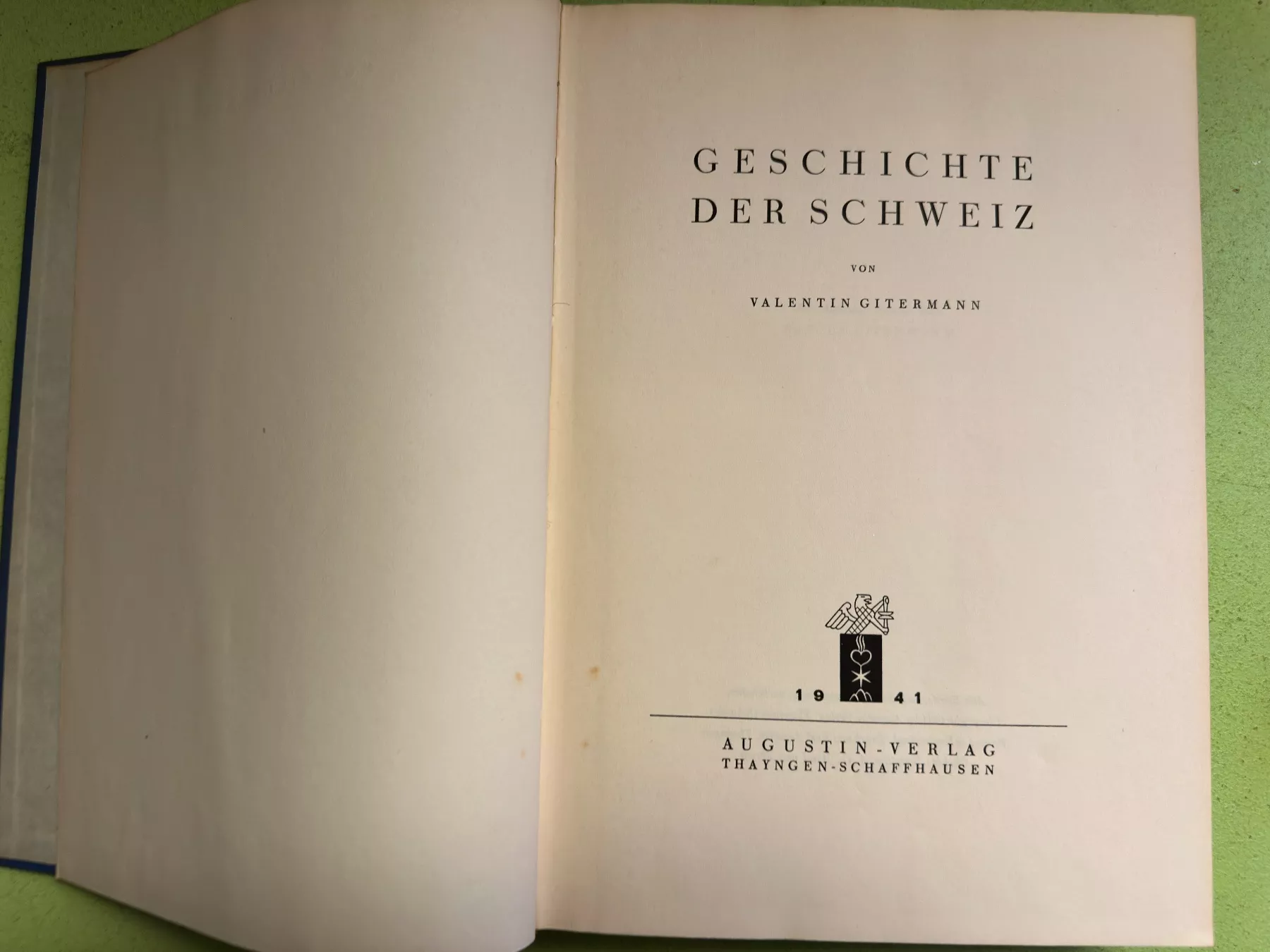 Libri: Valentin Gitermann: Geschichte der Schweiz. – Usato da Zürich venduto da allp 1