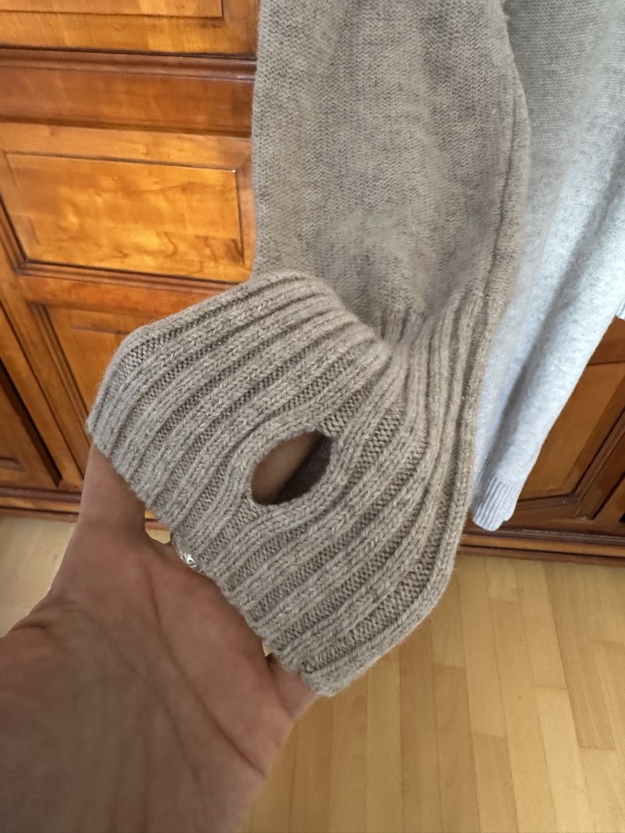 Cos Vestiti: COS Strickkleid beige/hellgrau 100% Wolle – Nuovo (secondo la descrizione) da Kreuzlingen venduto da Kimse2000 2