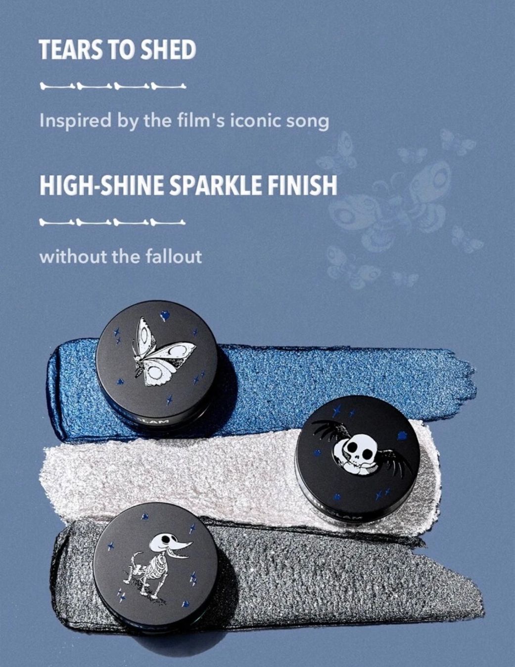 Make-up: NEU/RAR: Sheglam x Corpse Bride Ghostly Glitter Eyeshadow 1 – Nuovo e nell'imballaggio originale da Bellach venduto da Dreamer2501 6