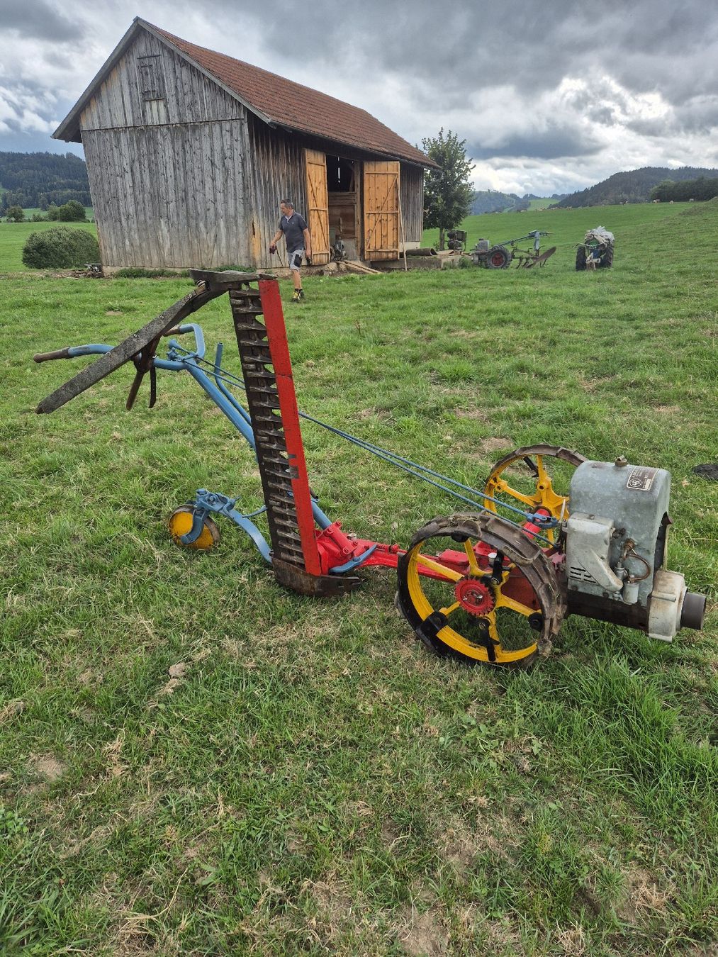 Grunder Trattori: Grunder mit Messerbalken – Usato da Egg (Flawil) venduto da Remofunk12 3