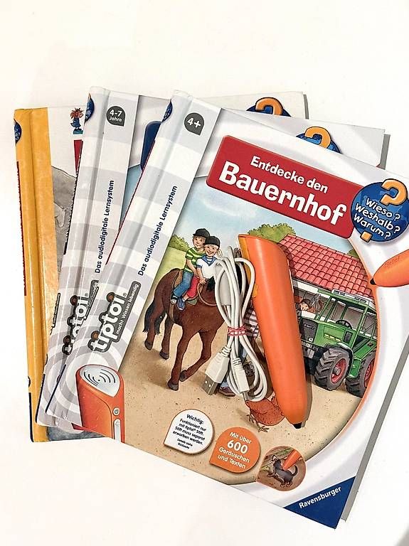 Libri: Tiptoi-Set: Bücher und Stift inkl. Kabel – Usato da Basel venduto da Smarten