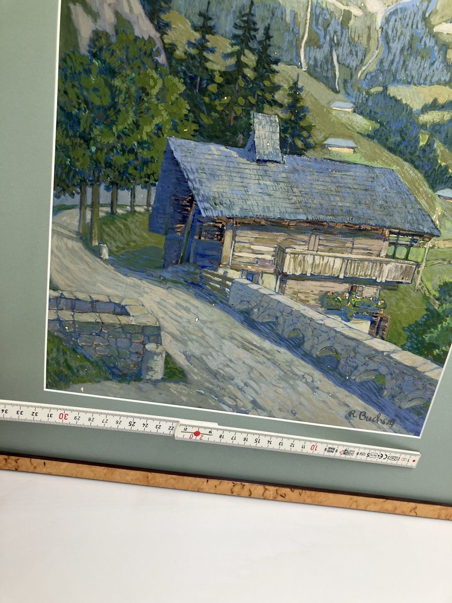 Dipinti: Bild von Raymond Buchs – Usato da fribourg venduto da Retroverso 6