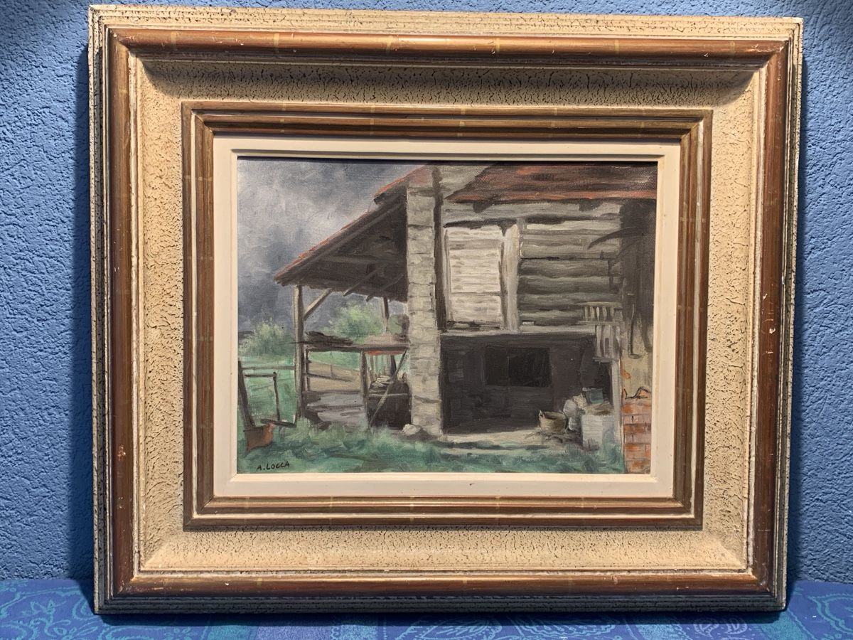 Dipinti: Huile sur toile d’Albert LOCCA – Usato da Veytaux venduto da Latourelle