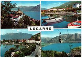 Locarno - 4 Bild AK