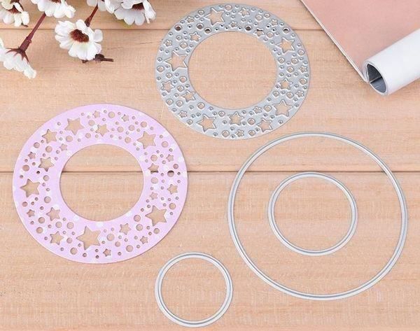 Schablonen: STERNE 4-TEILIG STANZSCHABLONE – Neu und originalverpackt aus Affoltern am Albis von scrapbooking
