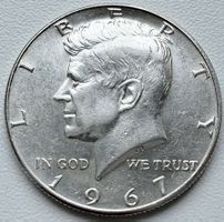 USA Half Dollar 1967 – John F. Kennedy – Silber