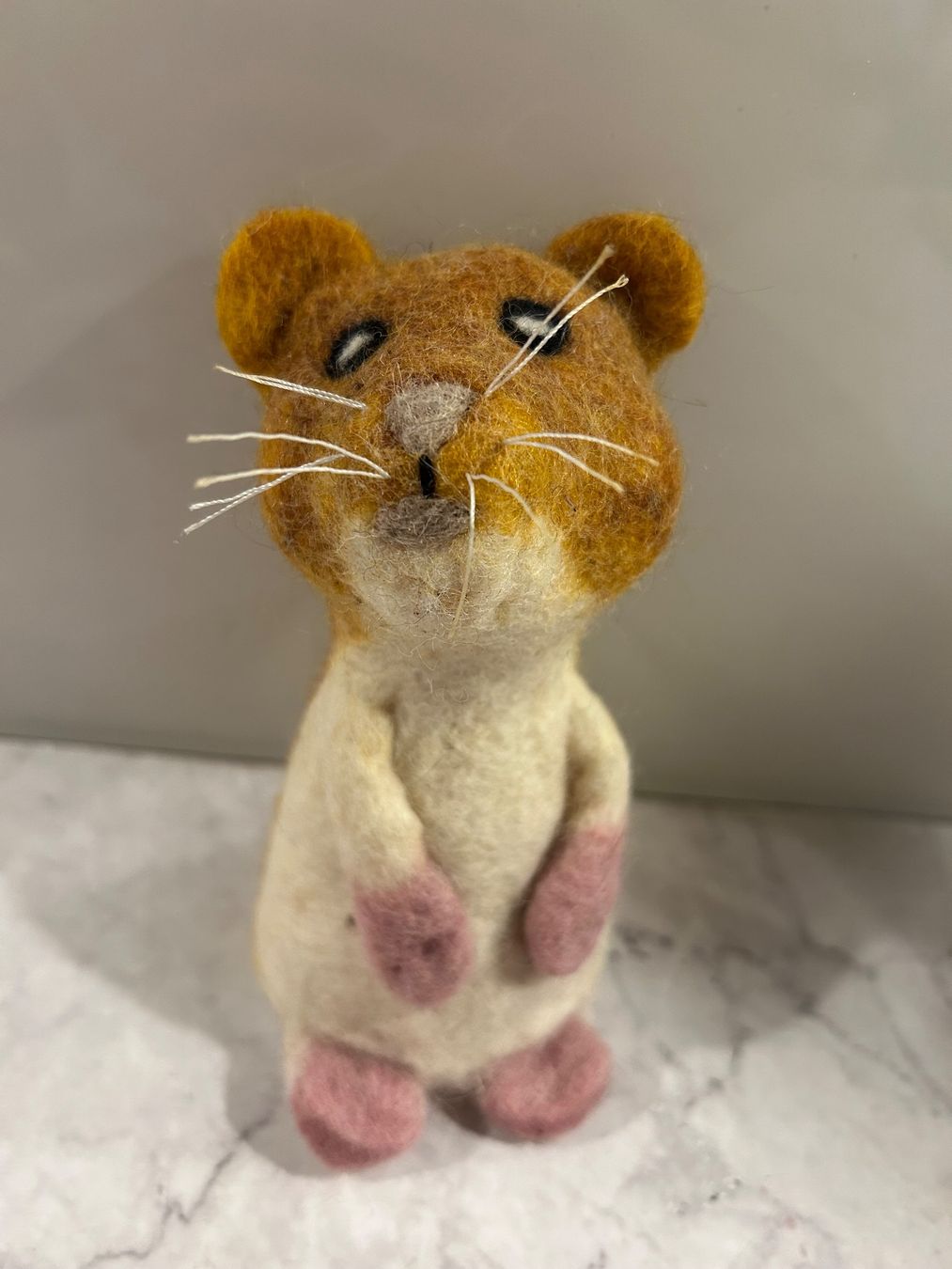 Statuette: Filztier Hamster Filz Tier – Usato da Basel venduto da toy_t8bb