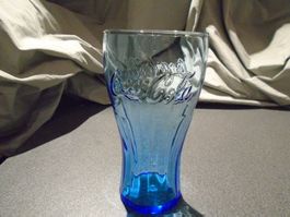 Coca-Cola Glas, Mc Donalds, blau