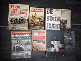 Bücher Konvolut militaria usw