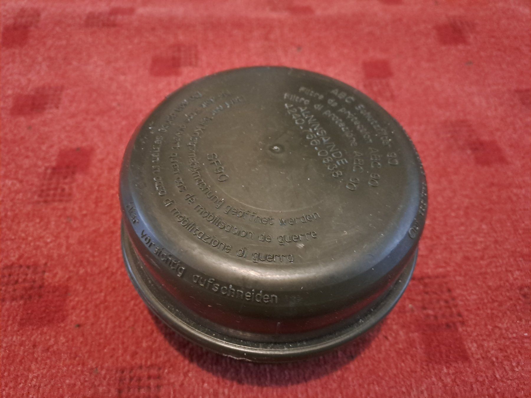 Ventilazione: ABC Filter, Neu , Verschweisst – Nuovo e nell'imballaggio originale da St.Gallen venduto da Infanteriewerk