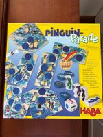 vintage HABA Pinguin Parade Spiel auf Holz bedruckt 1993 TOP