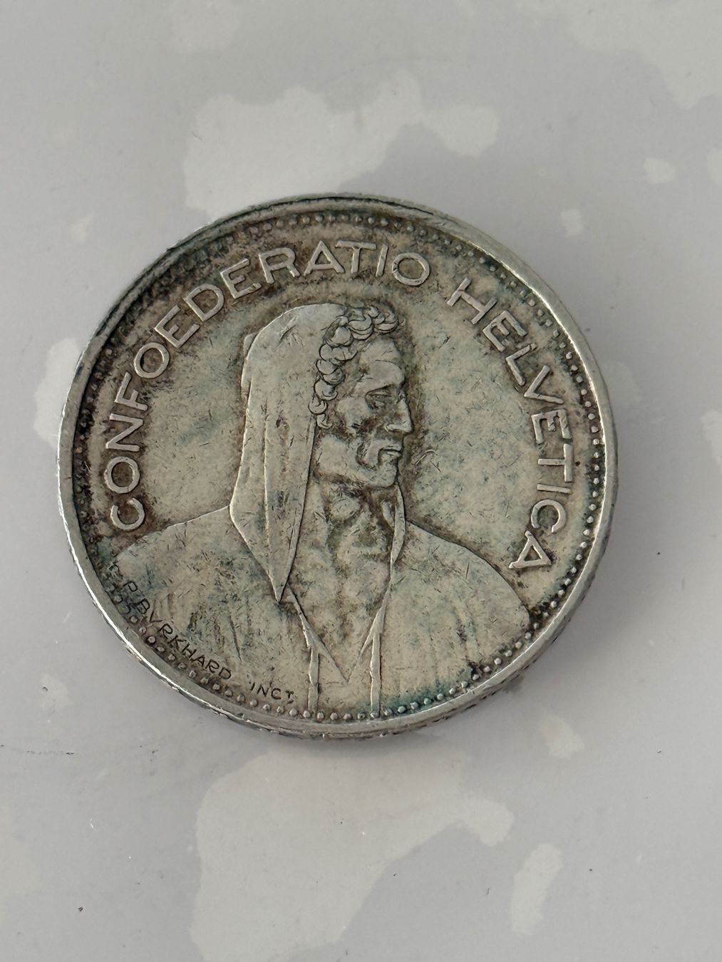 Tutti le monete: 5 Franken 1948  Rar – Usato da Wallisellen venduto da SWISS_SILVER1 1