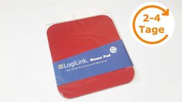 Mauspad, Mouse pad, 250x220x3mm, rot