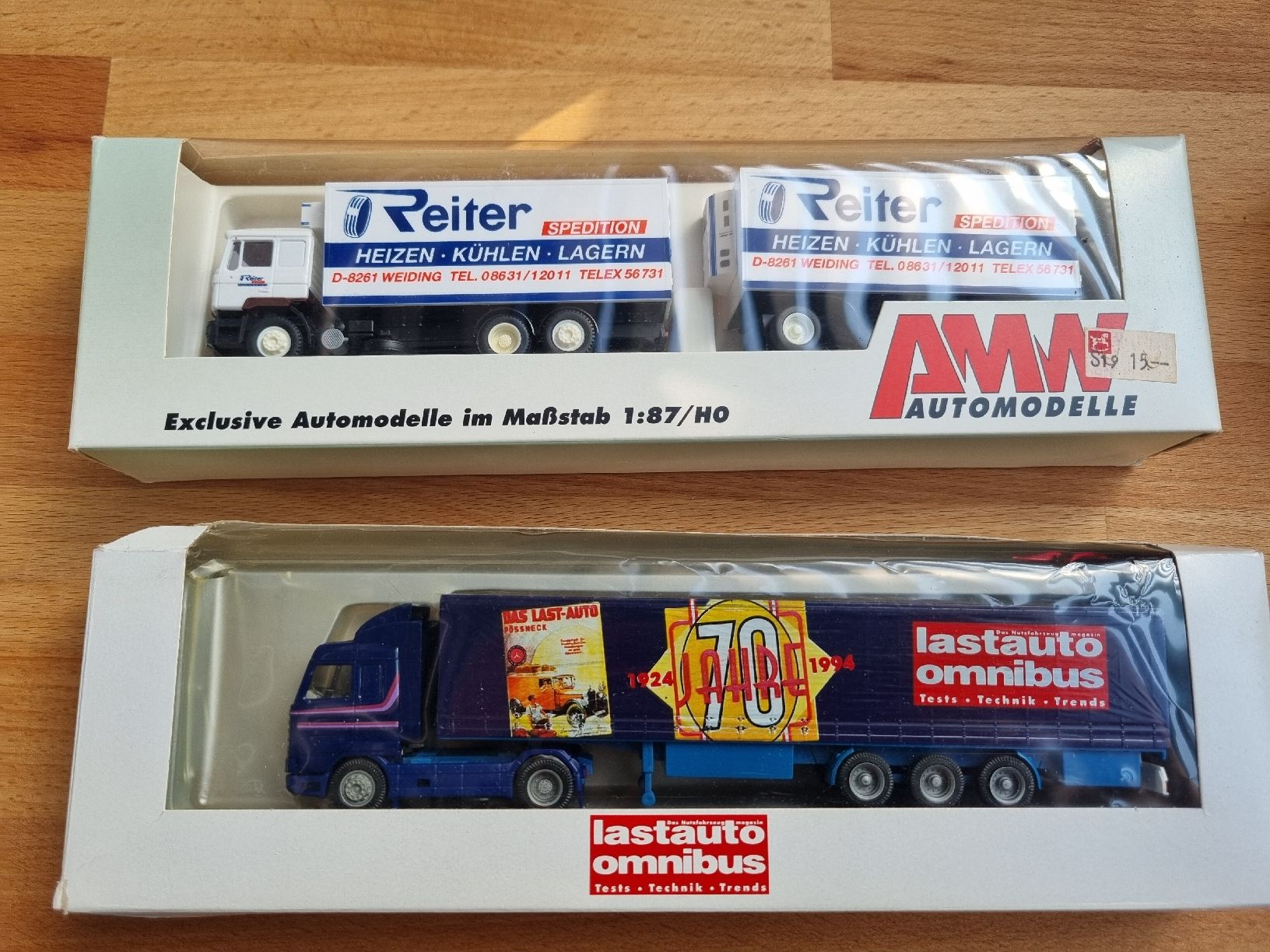 Modellini d'auto: 14 Lkw 7 Auto massstab H0 1:87 – Usato da Zurzach venduto da Poloniusgold 8
