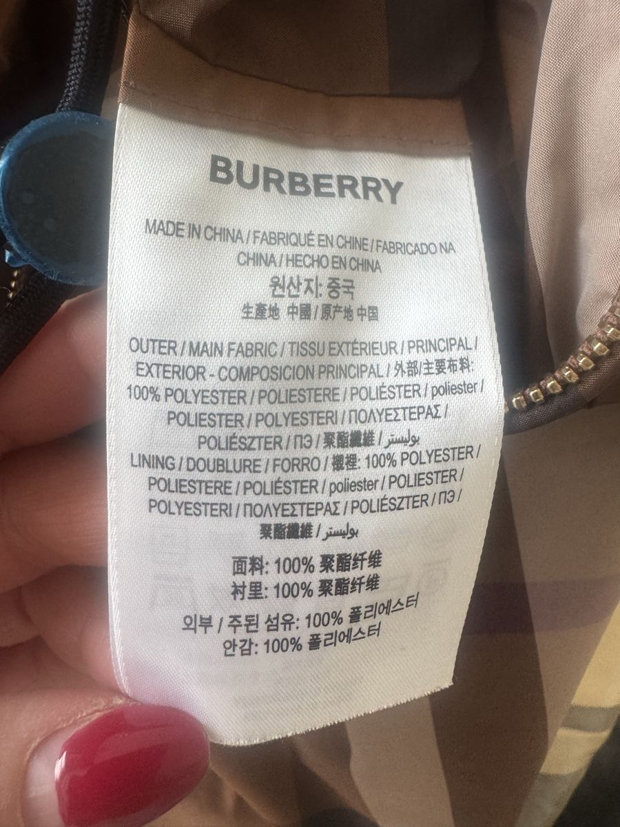 Burberry Giacche: Original Burberry Jacke Frühling Regenjacke – Usato da Herrliberg venduto da joe_9hly 3