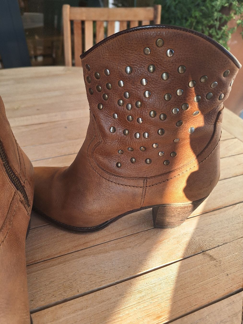 Walder Scarpe da donna: Lederstiefeletten Made Italy. – Usato da Bassersdorf venduto da Makeje58 1