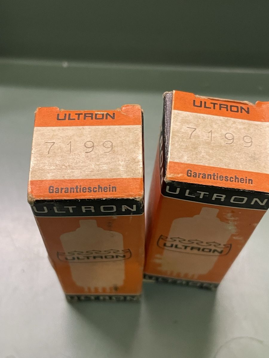 Radio: Ultron 7199,2x Nos Röhren  – Nuovo (secondo la descrizione) da Oftringen venduto da Jradioman 2