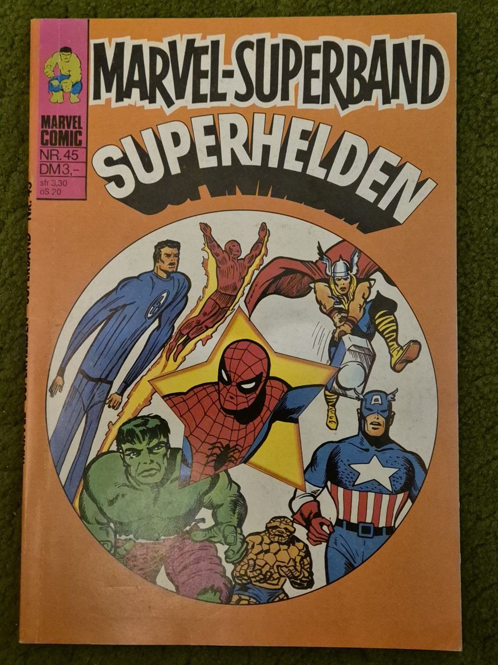 Fumetti: Marvel-Superband Nr. 45 / IV / Inhalt siehe Bilder – Usato da Chur venduto da dluli