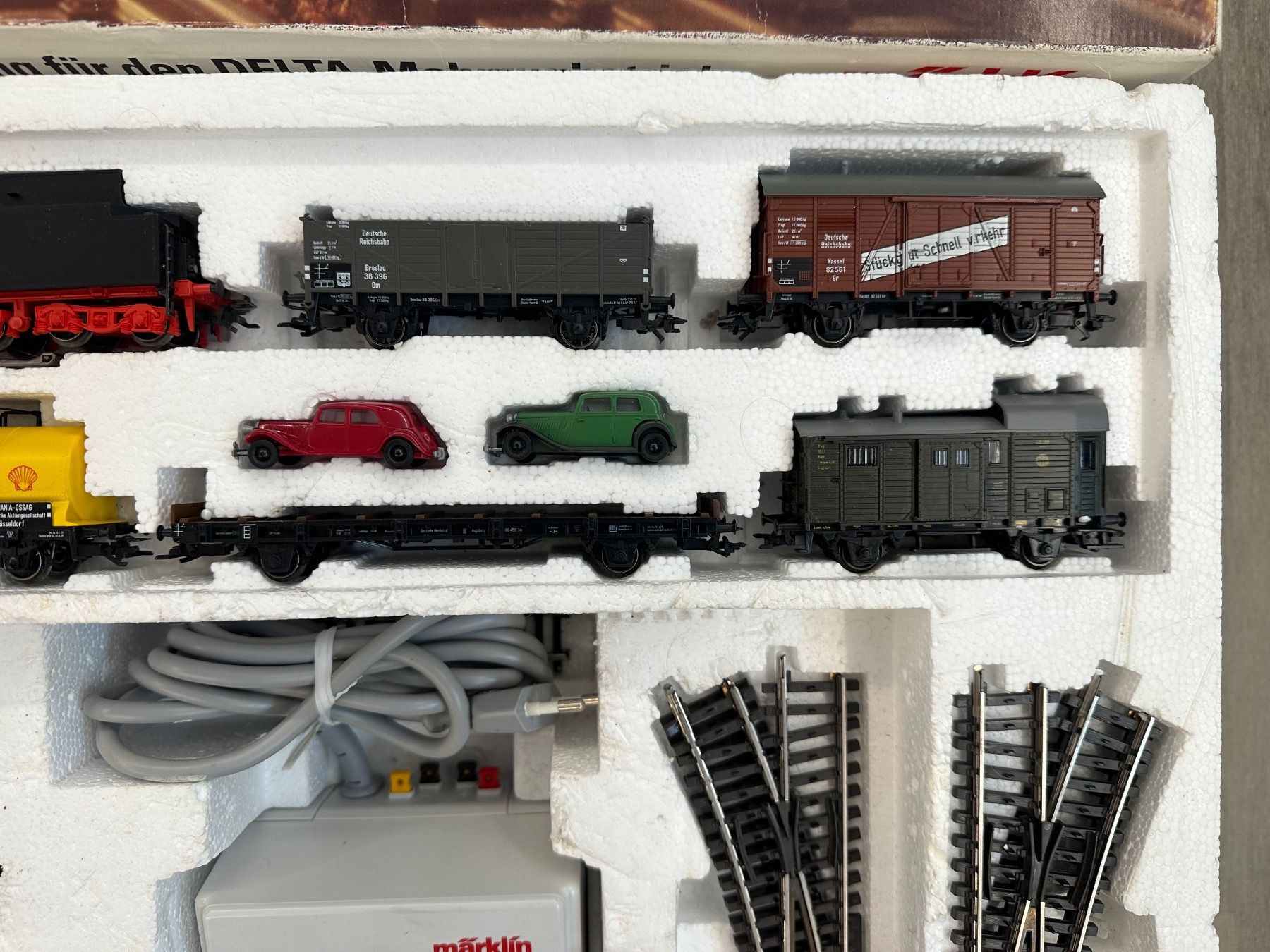 Märklin Modellini di ferrovie: Märklin 2995 Delta Startpackung – Usato da Lupsingen venduto da New-Haven 3