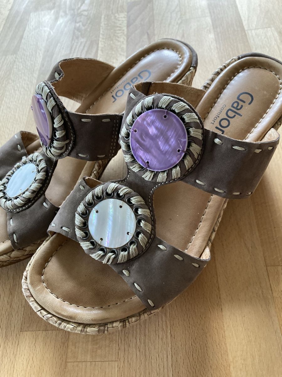 Gabor Scarpe da donna: Gabor Pantoletten 38 – Usato da Schaffhausen venduto da christamawe 1