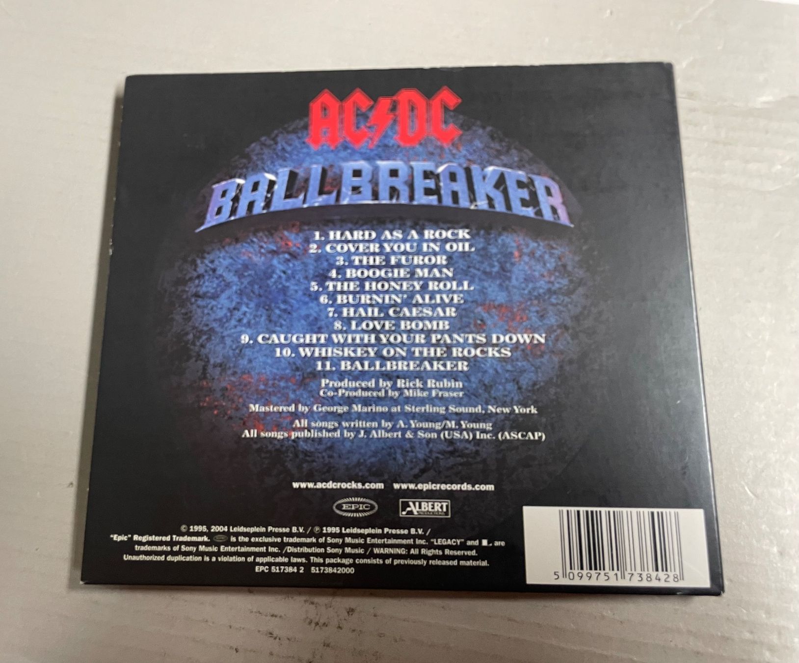 CDs: AC/DC - Ballbreaker – D'occasion à Muri b. Bern par AdidasCollector 1