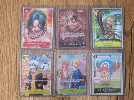 One Piece Card Game 6x Japanische Promo Karten 🔥