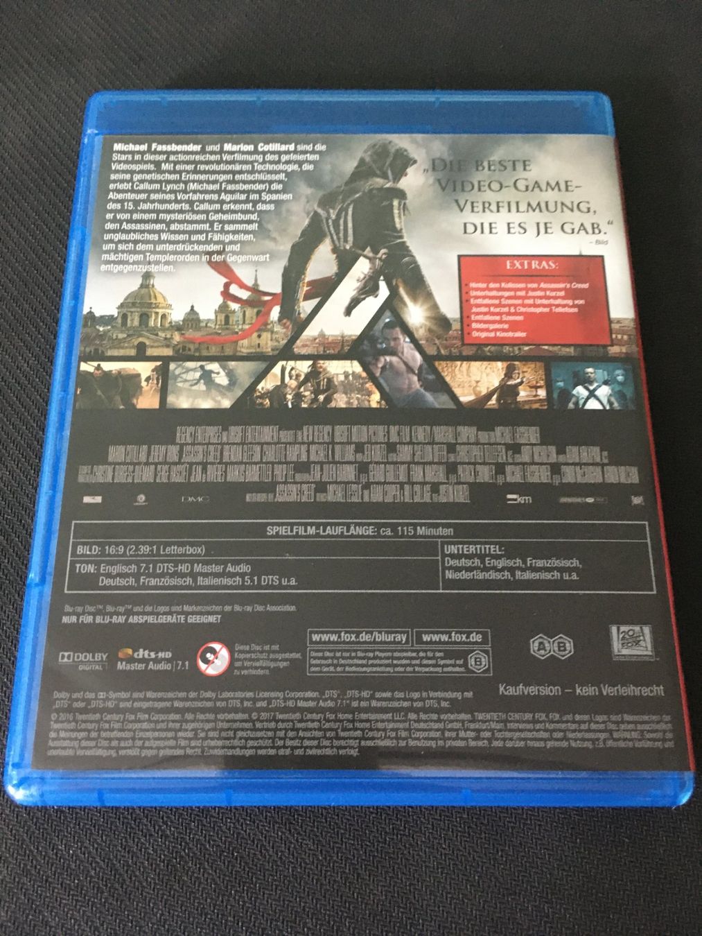 Tutti i DVDs: Assassin's Creed [Blu-ray] – Usato da St.Gallen venduto da MedienJoe 1