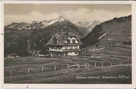 Karte Wiesenberg (Pension Sulzmatt 1924)