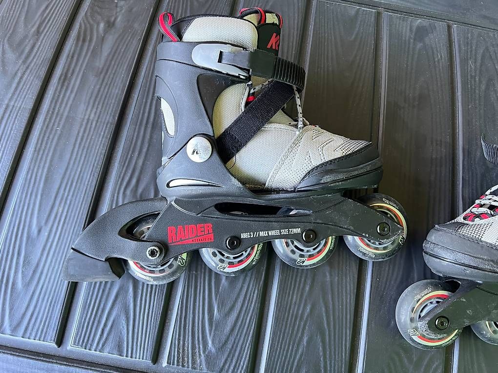 K2 Pattini in linea & Pattini a rotelle: K2 Raider Rollerblades Kids – Usato da Zürich venduto da sand.ra 1