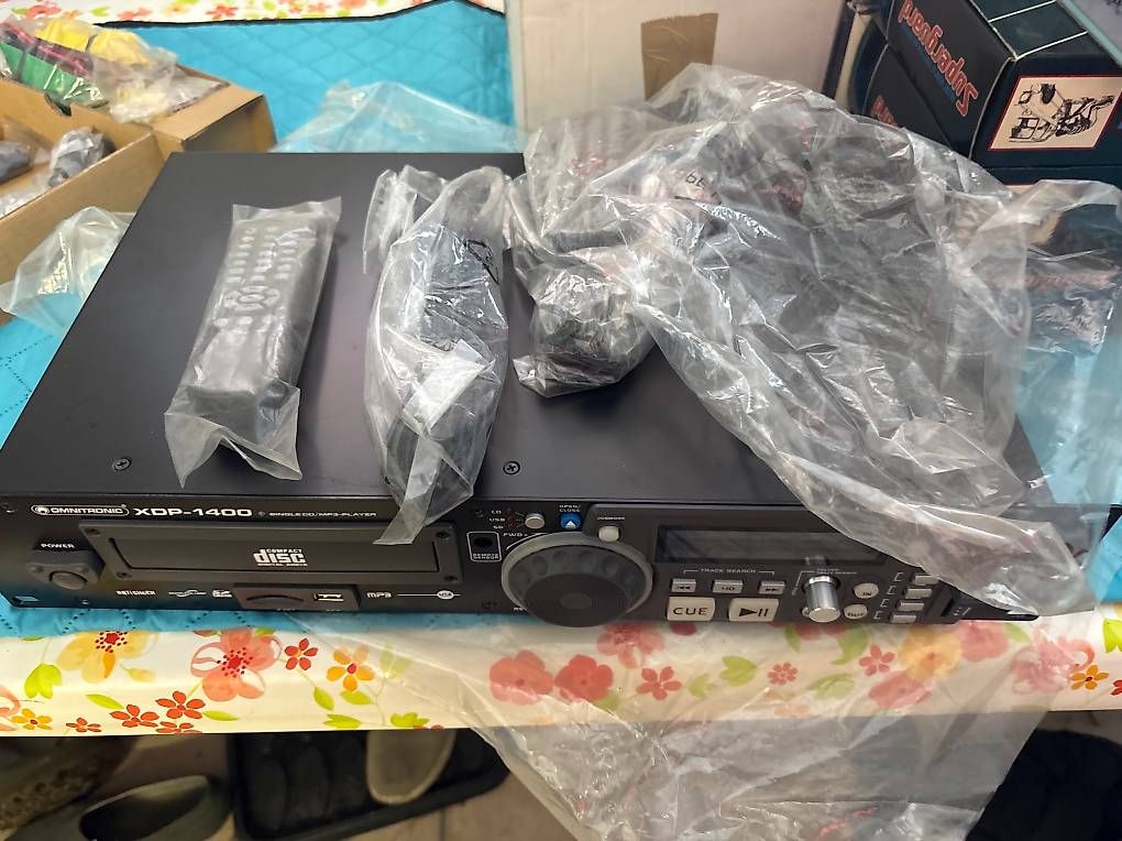 Multimediaplayer & Streamer: Omnitronic XDP-1400 CD / MP3 / USB Player – Gebraucht aus Müselbach von Mueselbach 3
