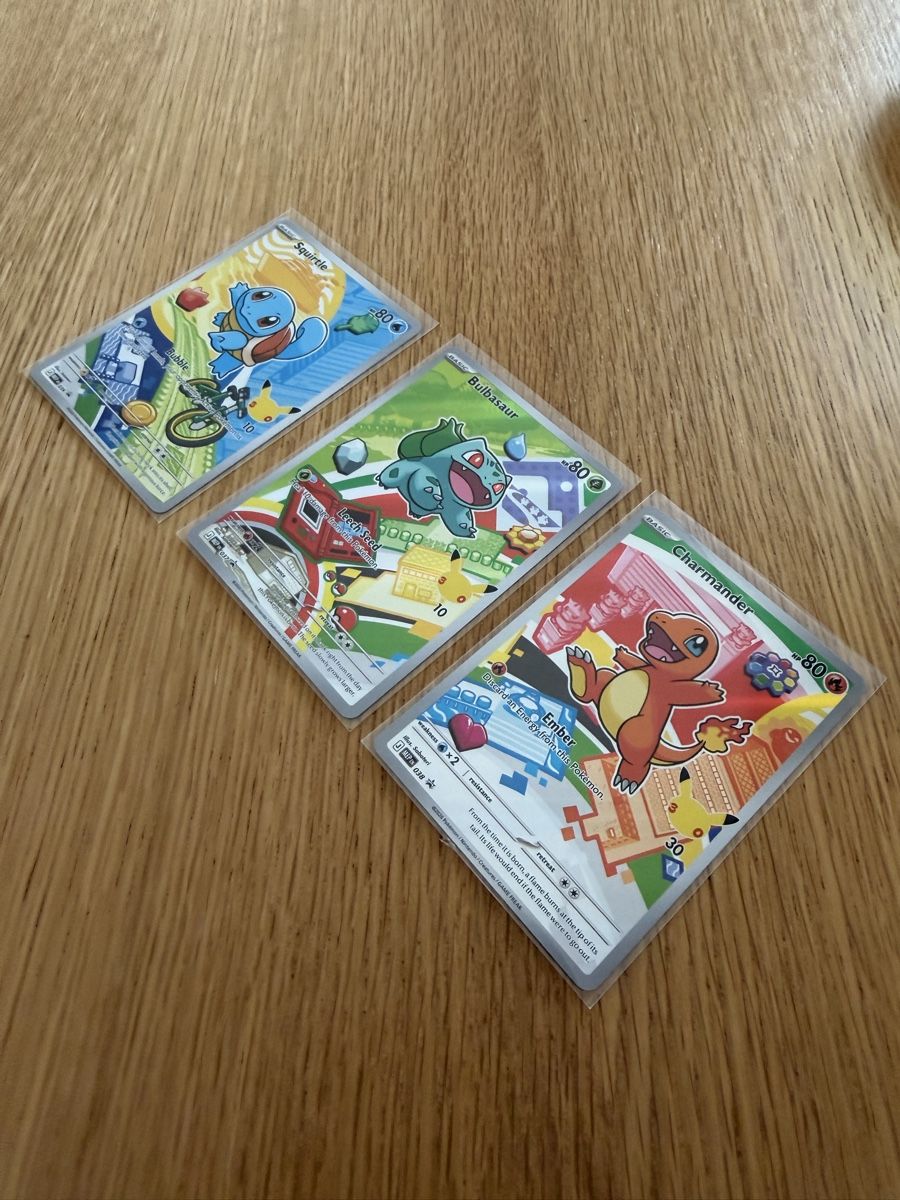 Pokémon Carte collezionabili: Kanto Starter Set / Pokémon First Partner Series 1 - EN – Nuovo (secondo la descrizione) da Zürich venduto da ZHakura 1