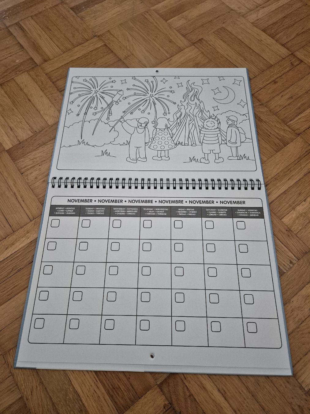 Calendari: Kalender zum anmalen – Nuovo (secondo la descrizione) da Kappel SO venduto da tiger1921 2