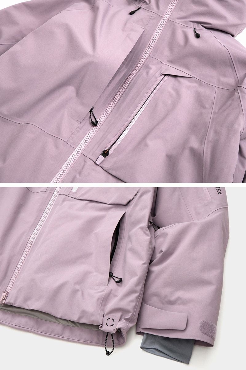 Completi: Dimito Snowboard Jacket Lilac Grey Size L – Usato da Thalwil venduto da dal_c7n9 3