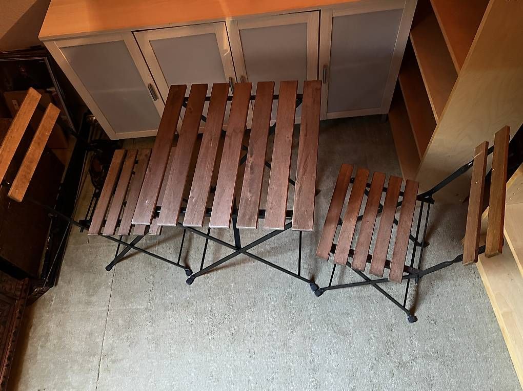 Tische: 1 table avec 2 chaises IKEA  – Gebraucht aus Blonay von rou_vr7k 3