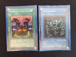 Yu-Gi-Oh Aufgegeben inkl. Zauberkarte