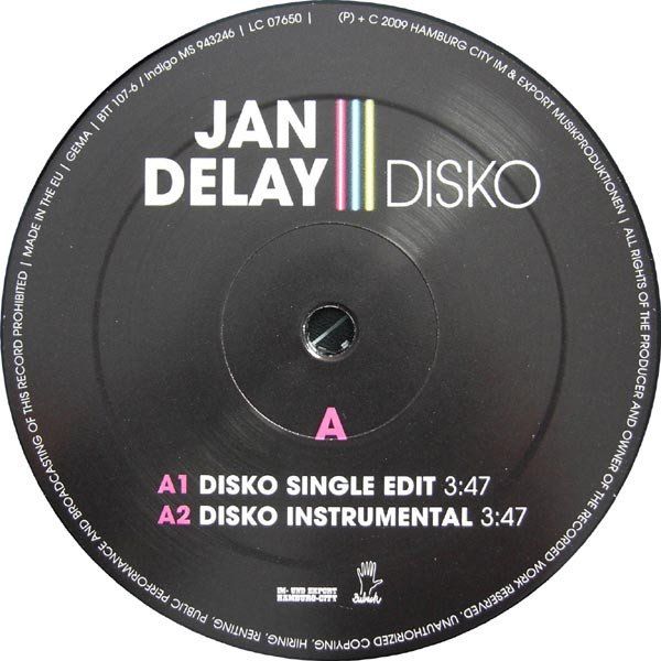 Schallplatten: Jan Delay ‎– Disko – Gebraucht aus Genève von yoww123 3