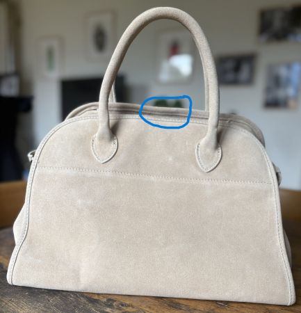 BAG EN CUIR SOUPLE! AVEC MICRO DÉFAUT!