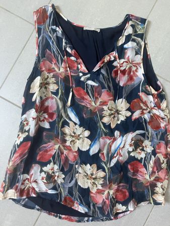 Nile Top,2 lagig,Seide/Viscose Gr.M Versand plus 9.-Fr.Paket