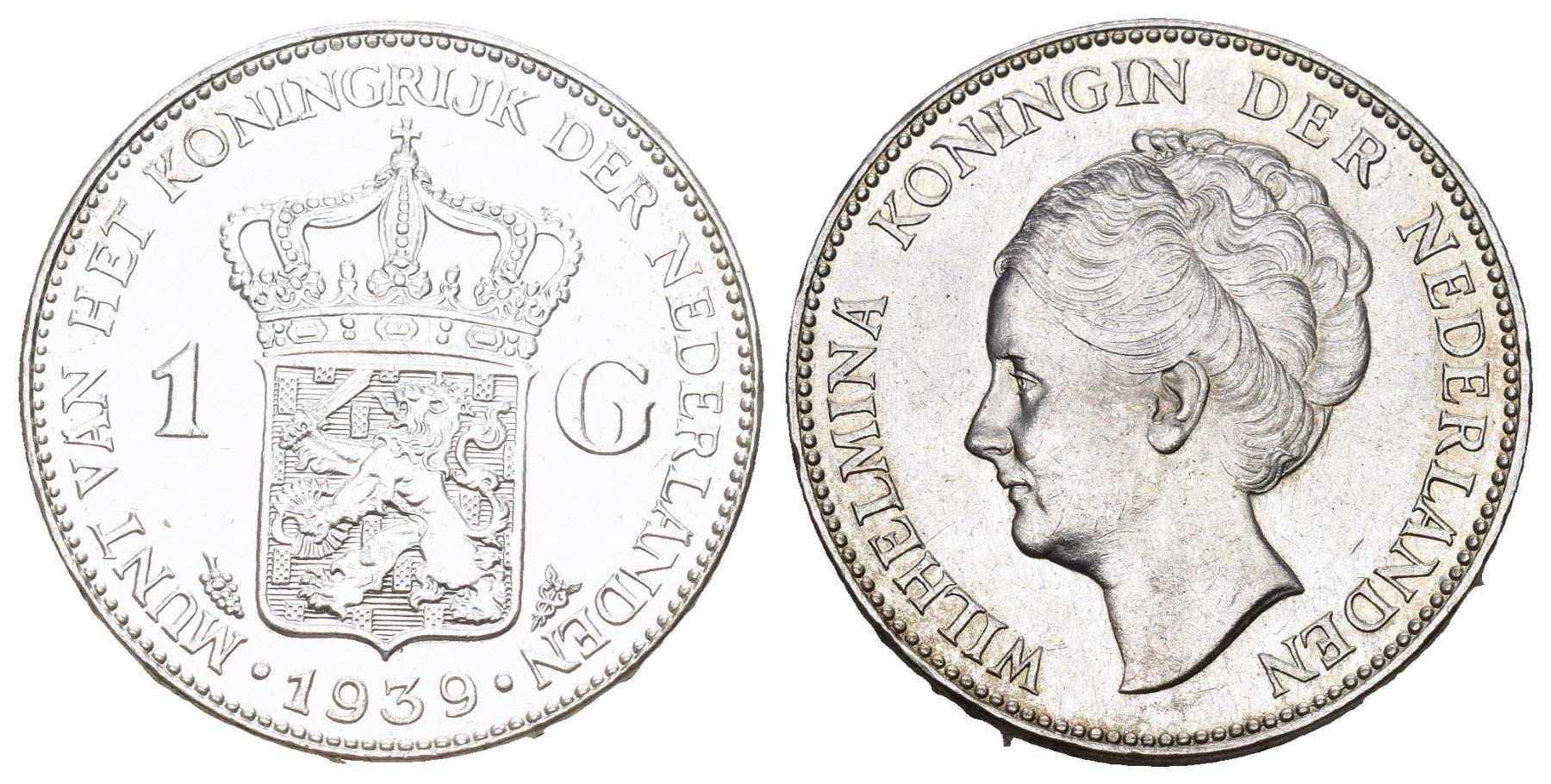 Tutti le monete: Niederlanden 1939 – Usato da Bern venduto da numismatictops