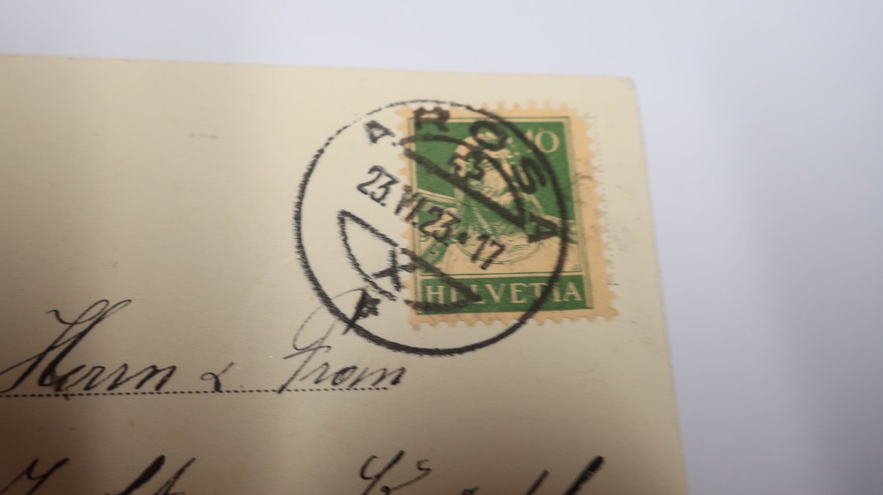 Cartoline postali: Prätschli Arosa Pension chalet Guardaval – Usato da Cormoret venduto da Pascalll2001 4
