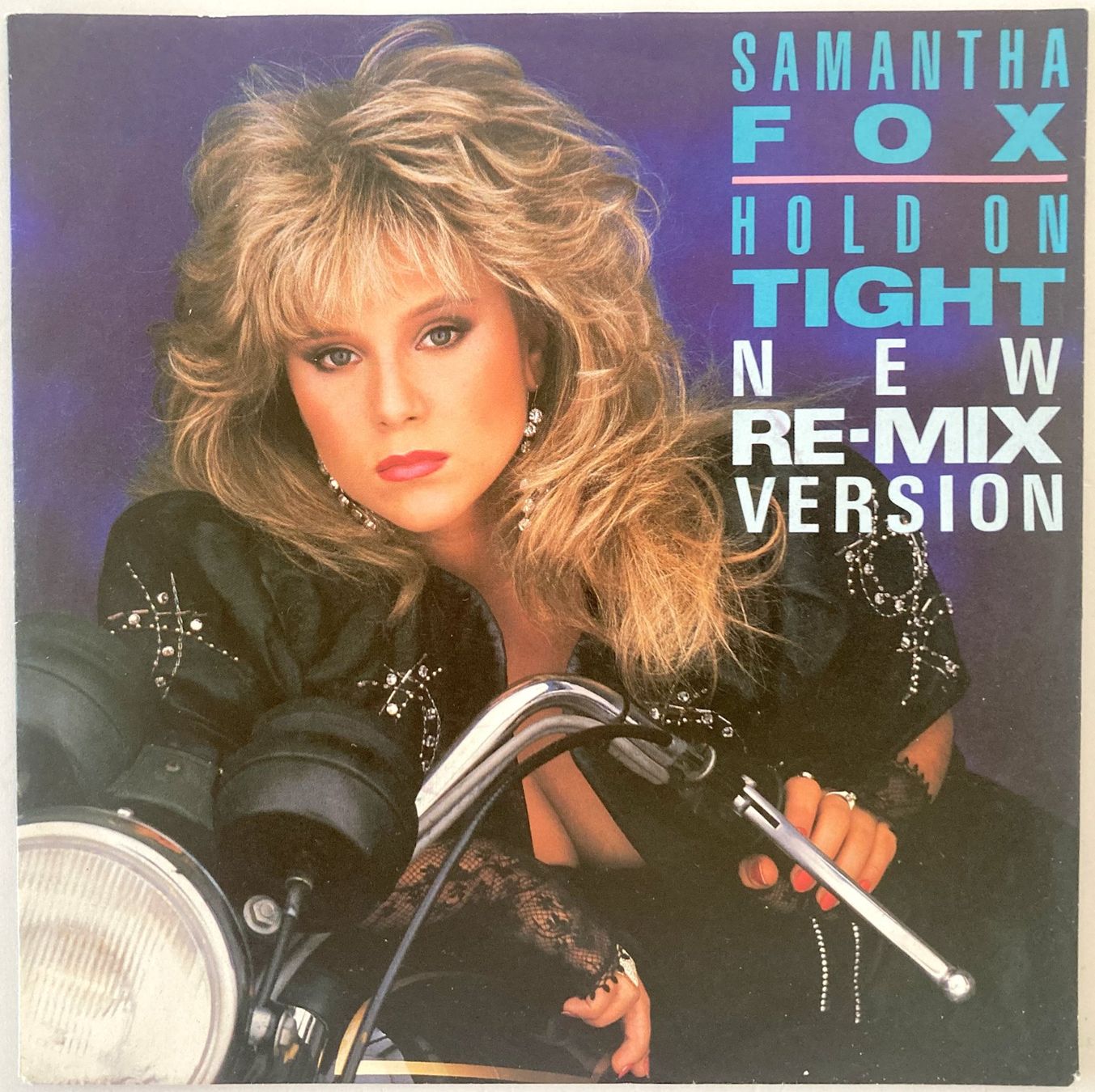 Dischi in vinile: SAMANTHA FOX - HOLD ON TIGHT NEW RE-MIX VERSION – Usato da Bottens venduto da hotter-than-hell