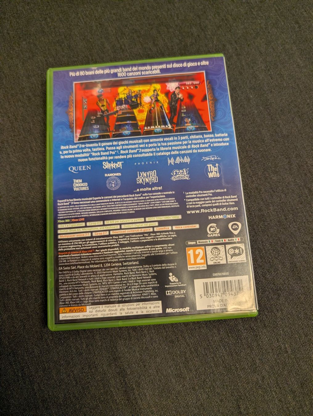 Giochi: Rock band 3 Microsoft Xbox 360 – Usato da Giubiasco venduto da Tici__nerd_Giubiasco 1