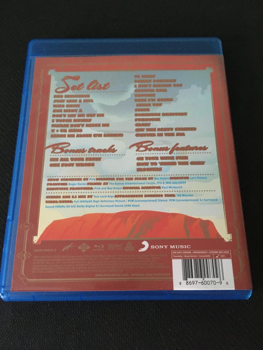 Alle DVDs: Pink - Funhouse Tour [Blu-ray] – Gebraucht aus St.Gallen von MedienJoe 1