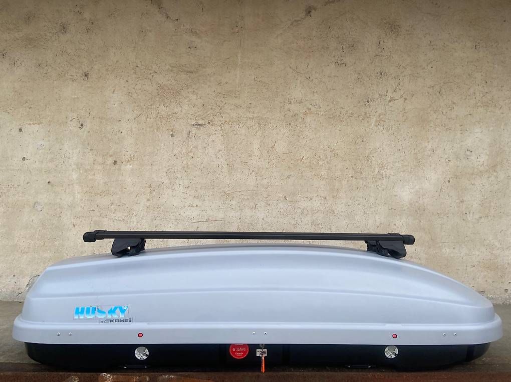 Coffres de toit: Dachbox Kamei Husky XXL 510L mit oder ohne Dachträger – D'occasion à Leuzigen par Doppelrad