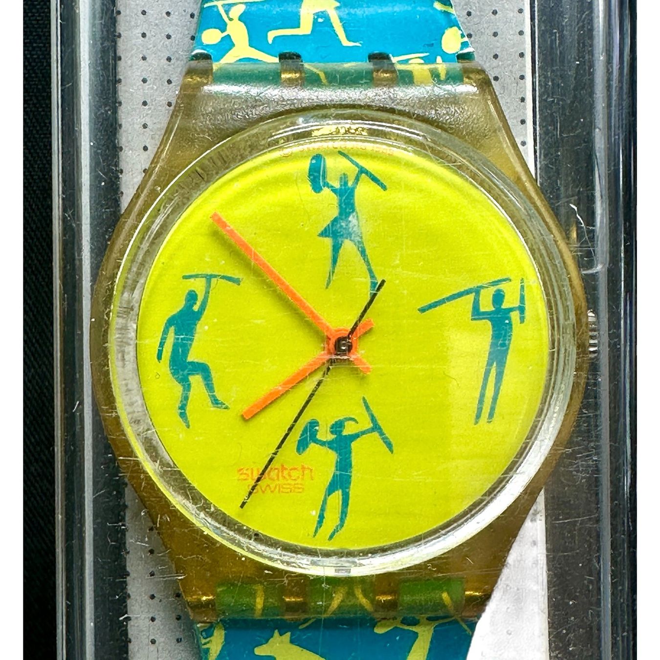 Swatch Orologi: SWATCH STANDARDS 1990 - GK120 - AFRICAN CAN – Usato da Morges venduto da vintix