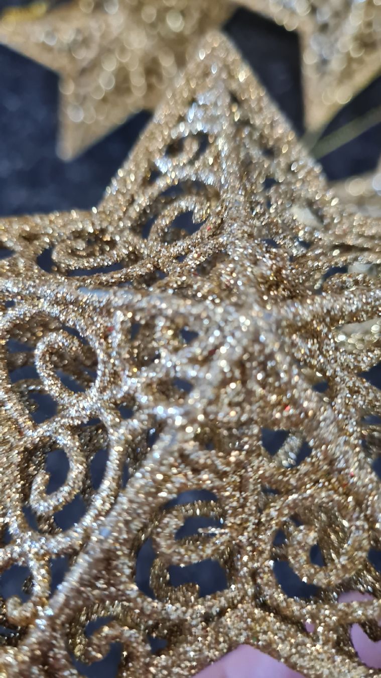 Tutte le decorazioni: Glitzersterne, Gold, 7 Stk. – Usato da Kaiseraugst venduto da Tiinchen97 1