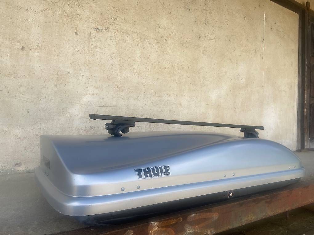 Dachboxen: XXL Dachbox Thule mit oder ohne Träger – Gebraucht aus Leuzigen von Doppelrad 1